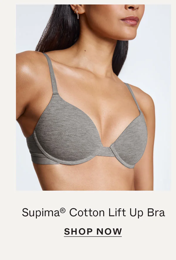 Supima Cotton Lift Up Bra