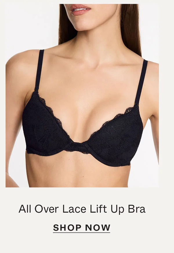 All Over Lace Lift Up Bra