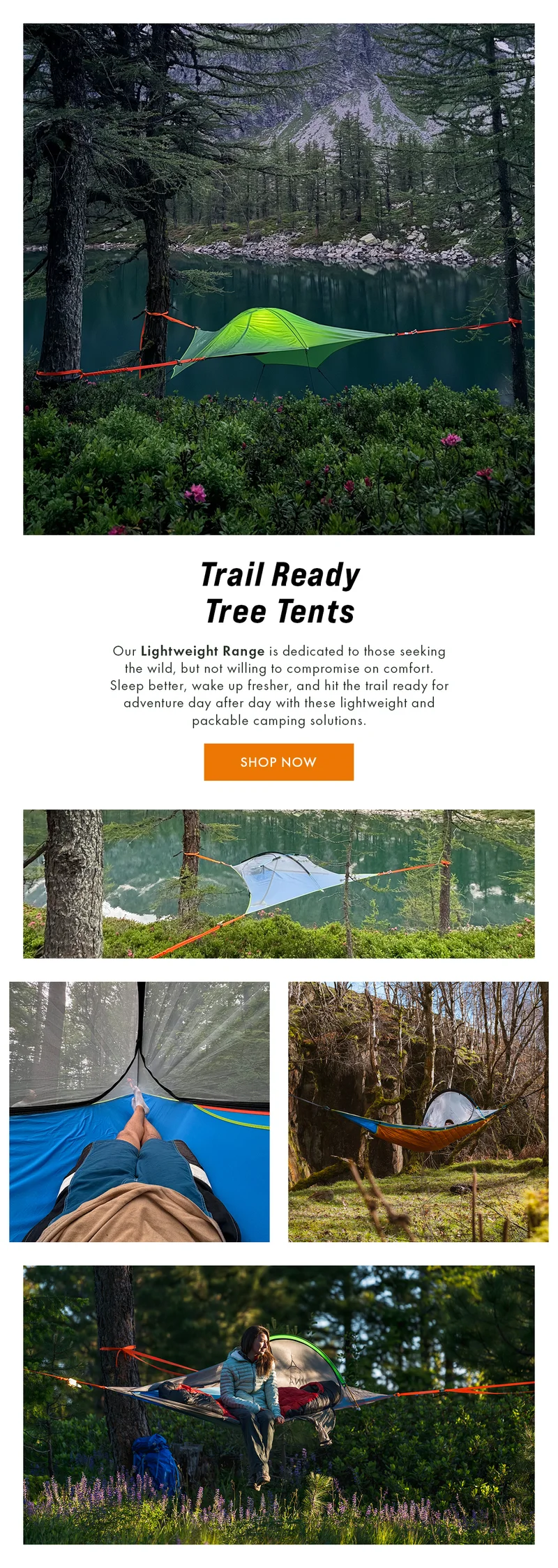 Trail Ready Tree Tents