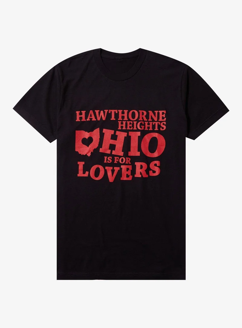Hawthorne Heights Ohio Is For Lovers Tee