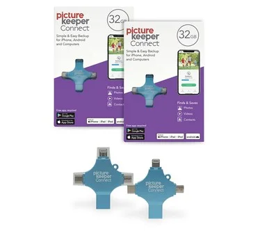 Picture Keeper Set of 2, 32GB Digital Storage & Photo Editing Devices