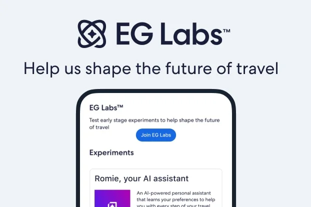 Sign up in the app to test and refine AI product features before their general release with EG Labs.