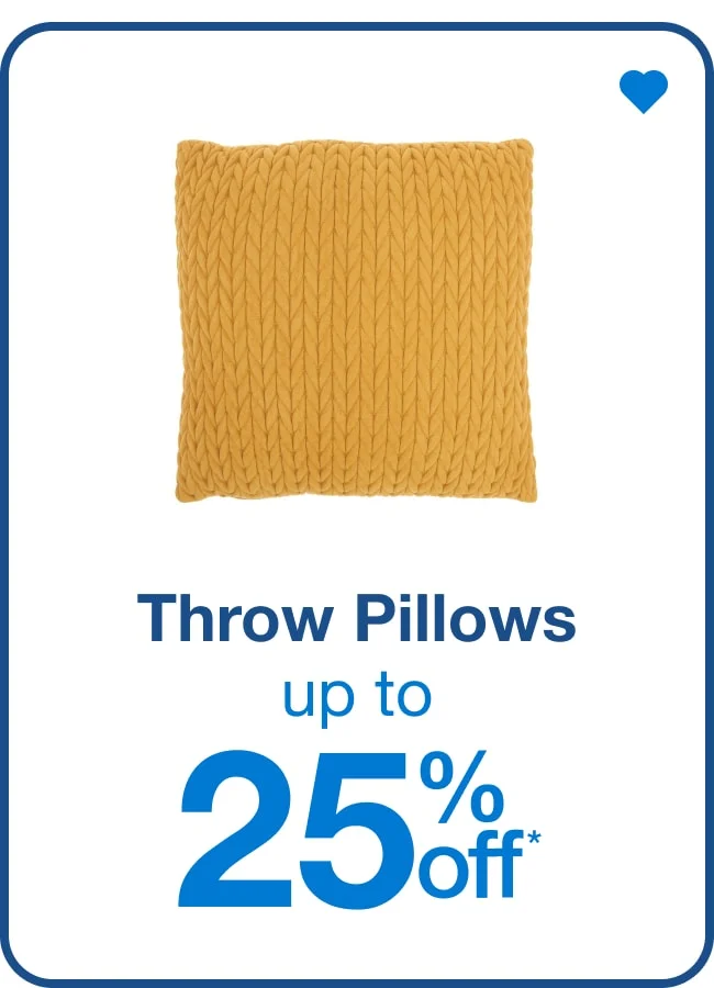 Throw Pillows — Shop Now