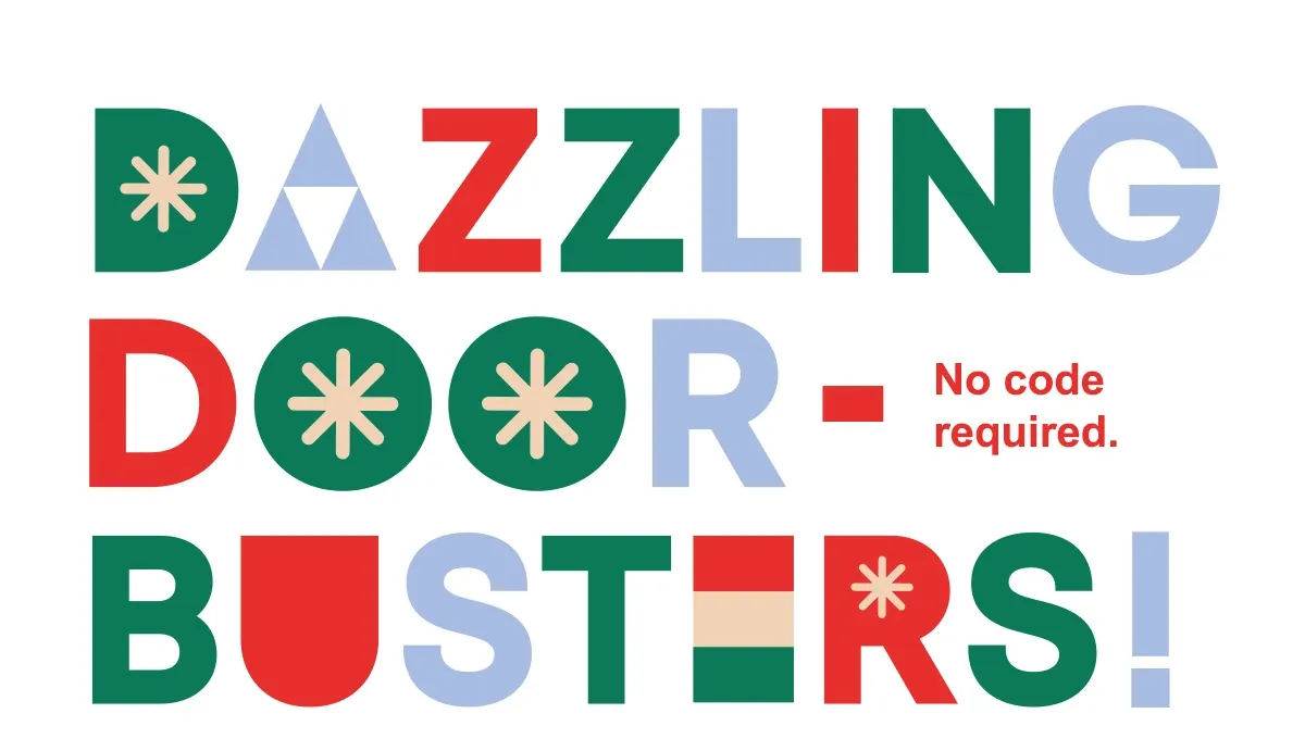 Dazzling door busters GIF