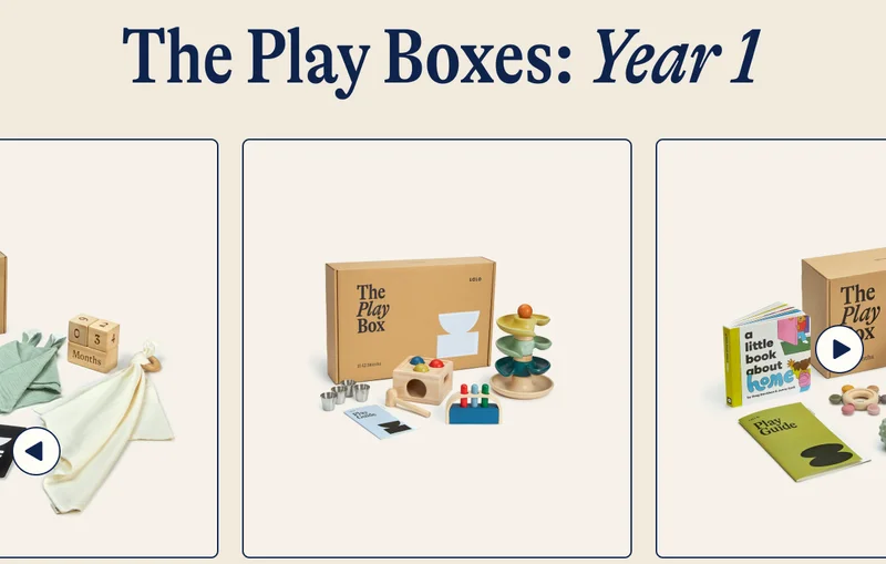 The Play Boxes: Year 1