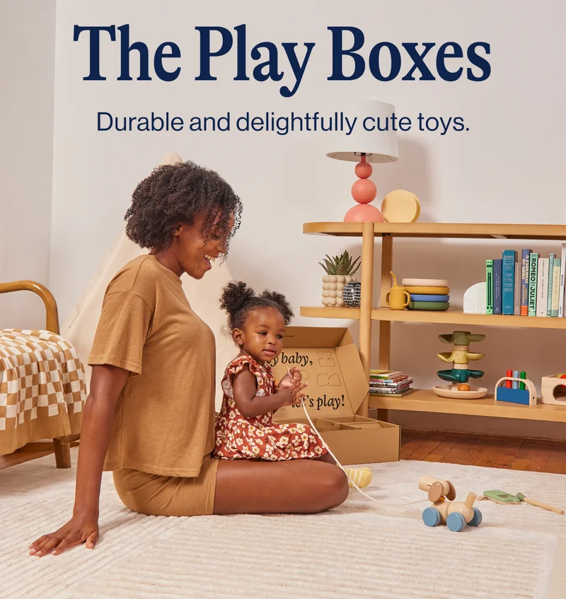 The Play Boxes Durable and delightfully cute toys.
