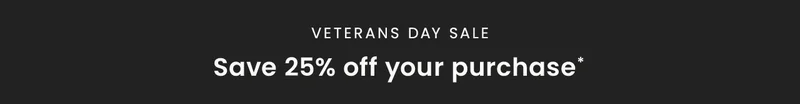 Veterans Day Sale: Save 25% off your watch purchase*
