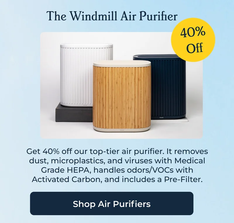 The Windmill Air Purifier } 40% OFF