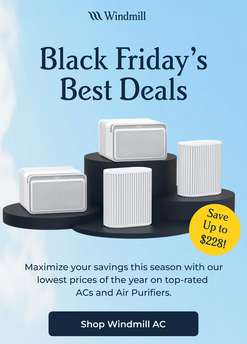 Black Friday’s Best Deal | Shop award-winning ACs and maximize your savings with up to $150 off, a FREE Winter Cover, and FREE Shipping ($78 value!)