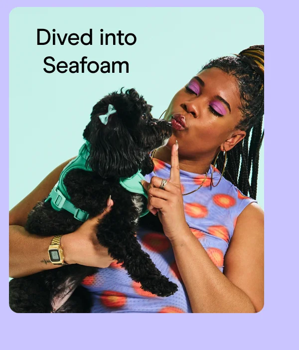 Dived into Seafoam