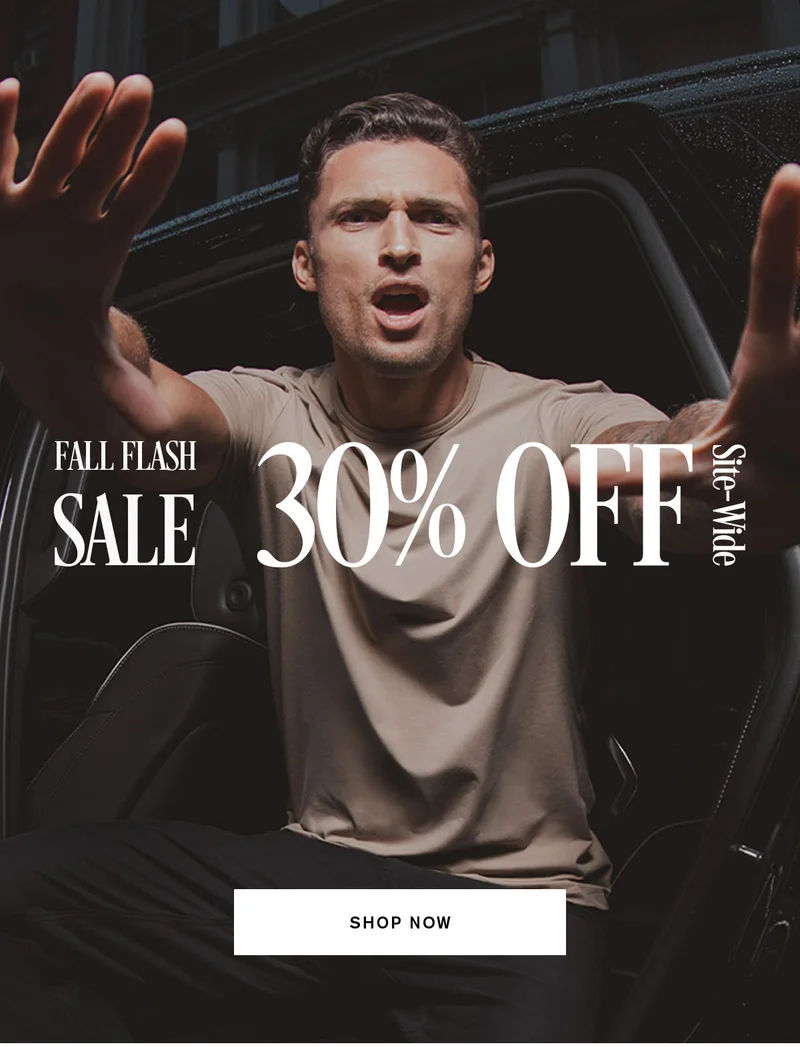 Fall Flash Sale