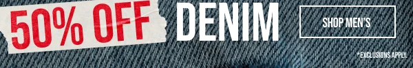 Buy One Get One 50% off Denim Shop Men's