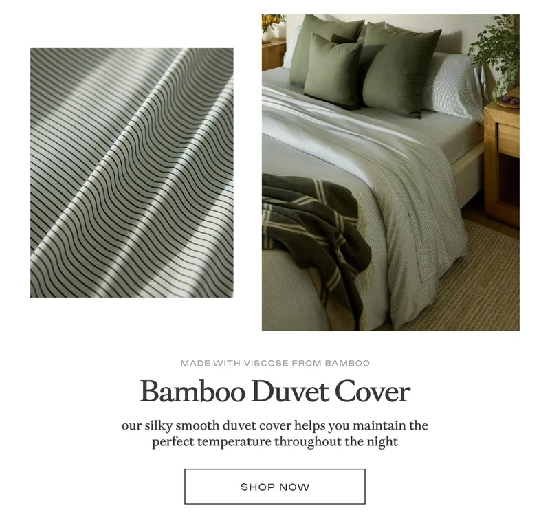 Shop Bamboo Duvet Covers