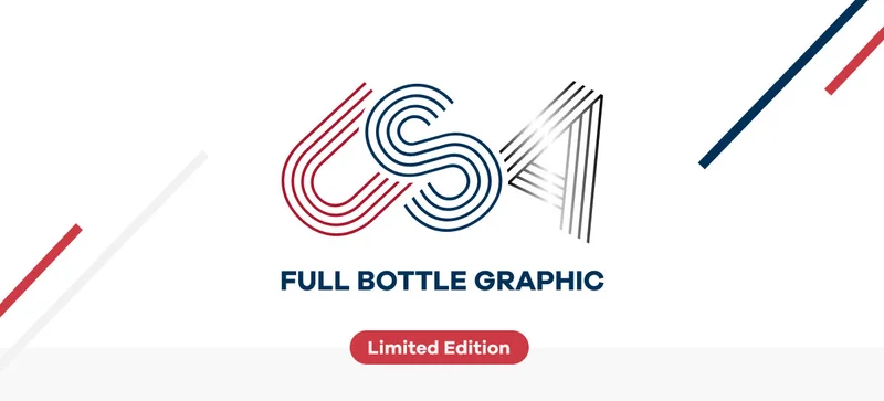 USA Full Bottle Graphic | Limited Edition