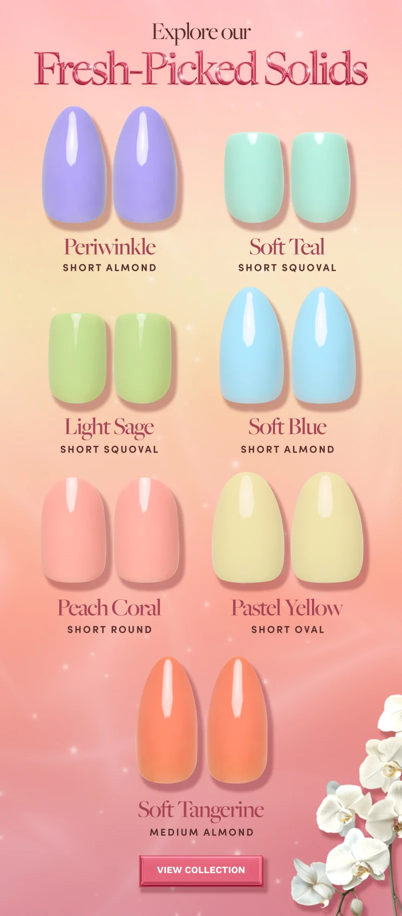 Get Ready, we are revealing Hello Spring Collection nails!