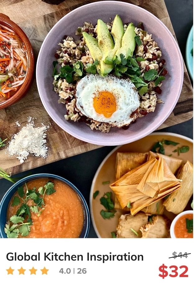 Global Kitchen Inspiration Meal Kit Box • Roaming Radish