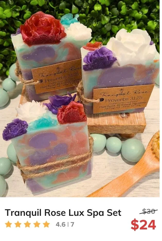 Tranquil Rose Luxury Spa Set