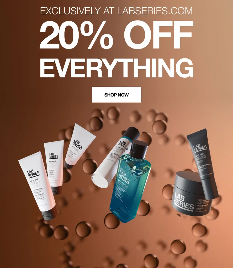 EXCLUSIVELY AT LABSERIES.COM | 20% OFF EVERYTHING | SHOP NOW