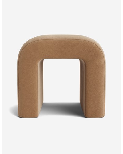 Tate Stool - Caramel Vintage Velvet