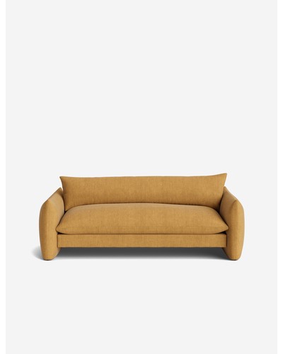 Banks Sofa - Sesame Linen Weave / 84"W