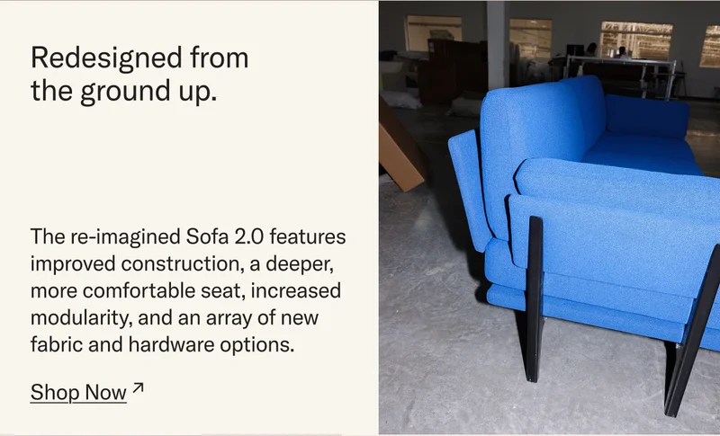 Members save 30% on The Sofa (2.0)