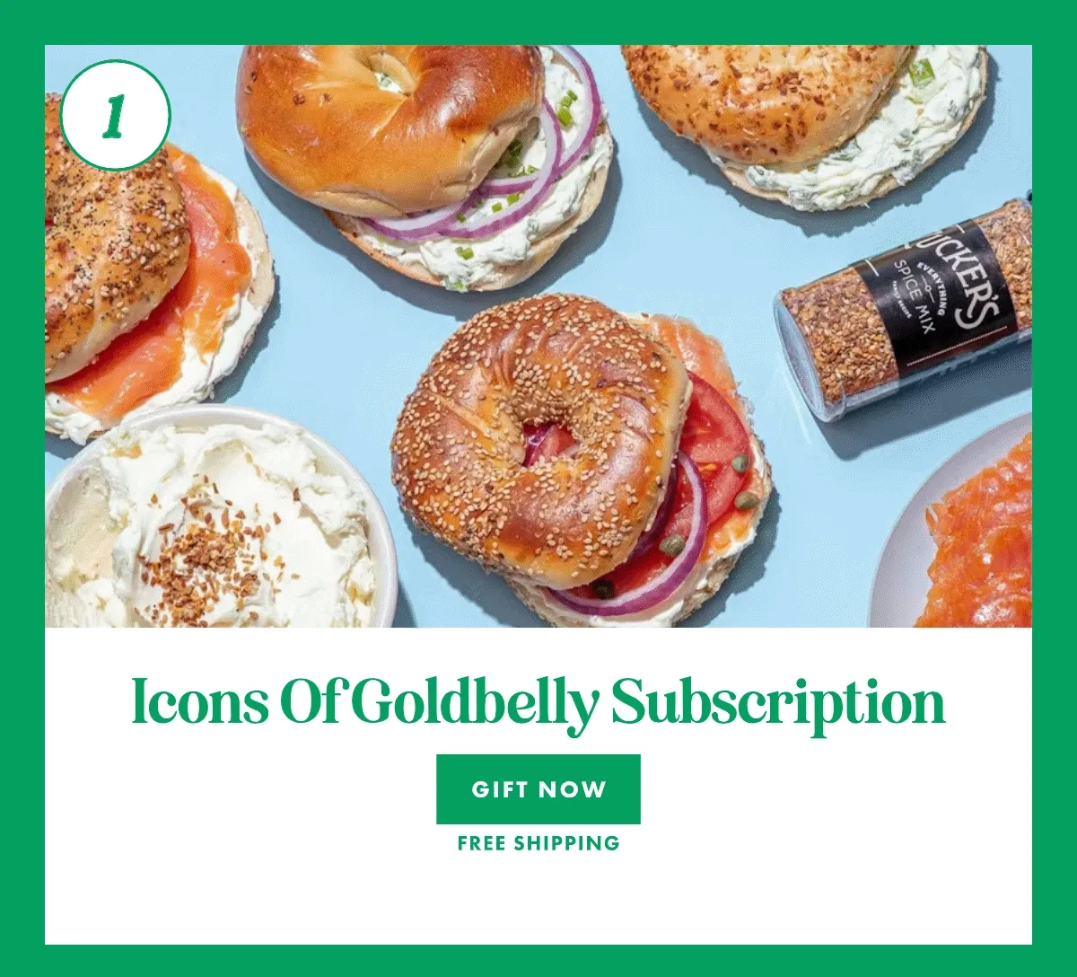 Icons of Goldbelly Subscription Icons of Goldbelly Subscription