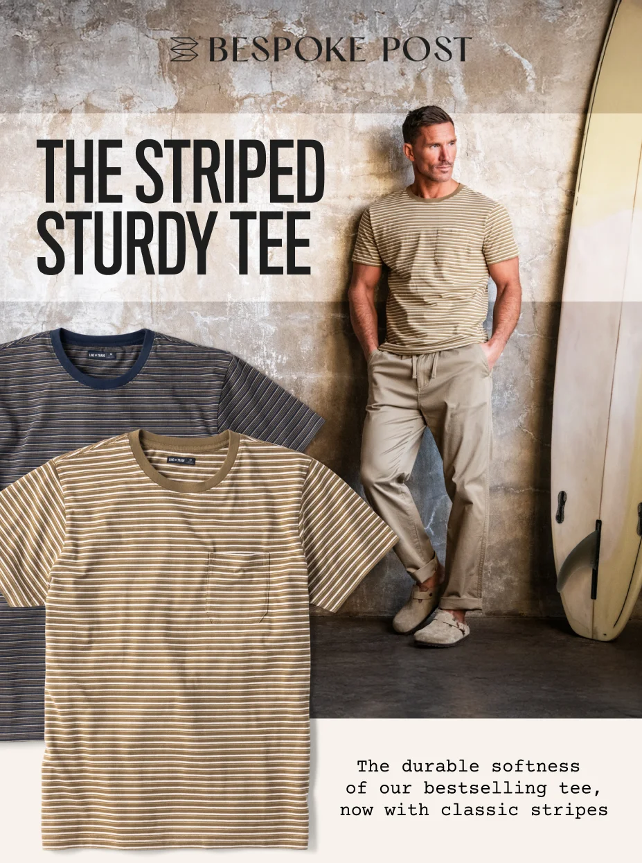 The Striped Sturdy Tee