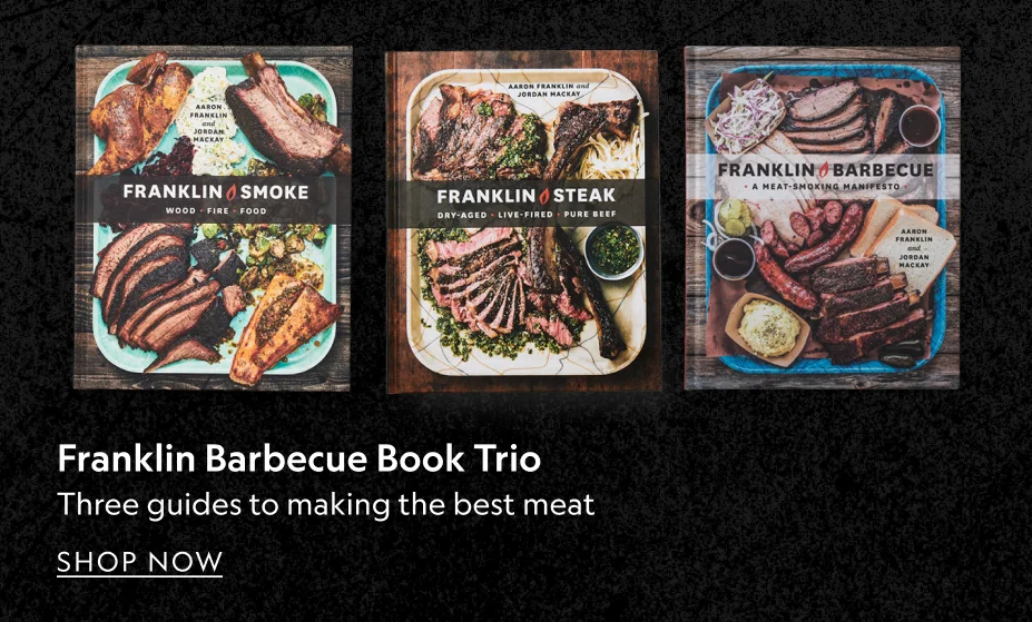 Franklin Barbecue Book Trio