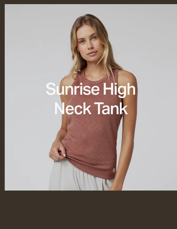 Sunrise High Neck Tank