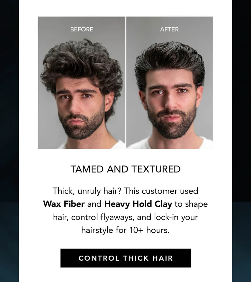 Tame and Textured (Try Thick Hair Control System)