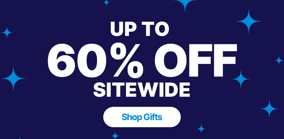 Up to 60% Off Sitewide