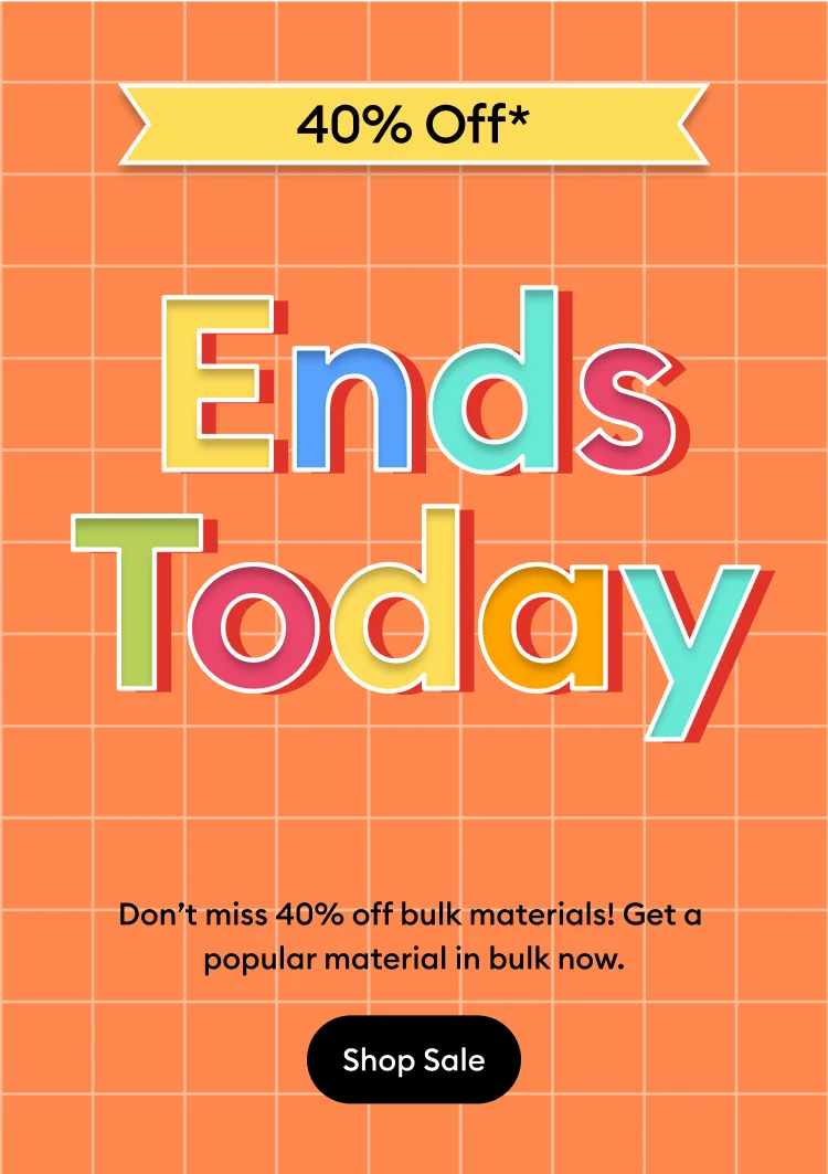 Ends Today.