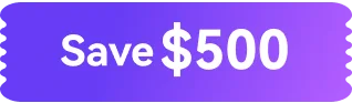 $500 OFF