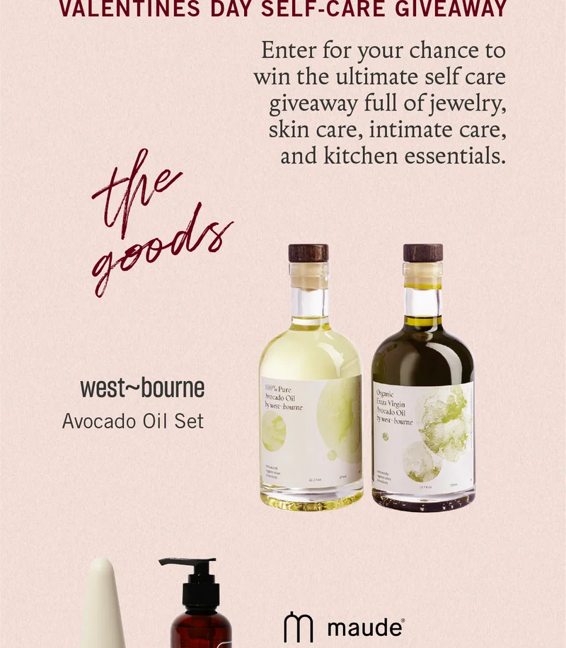 Enter the Valentine's Day Self-Care Giveaway