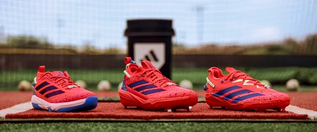 Adizero Shades Baseball Cleats Group Shot