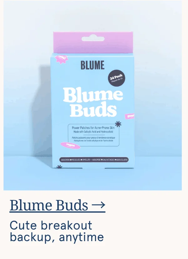 Blume Buds: Cute breakout backup, anytime
