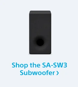 Shop the SA-SW3 Subwoofer
