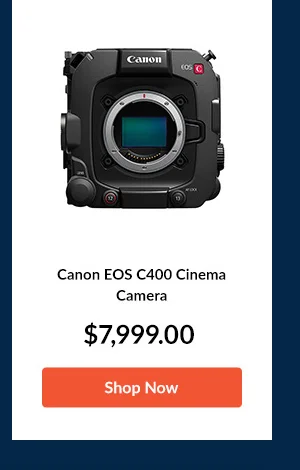 Canon EOS C400 Cinema Camera