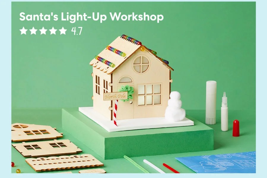 Santa's Light Up-Workshop