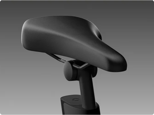 A photograph render of the saddle