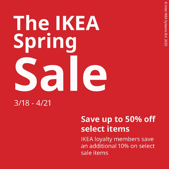The IKEA Spring Sale
