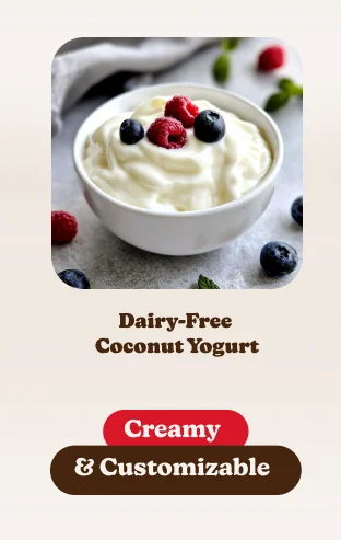 Dairy-Free  Coconut Yogurt