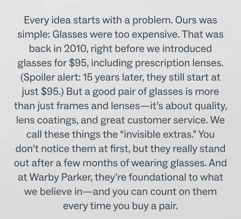 Prescription lenses