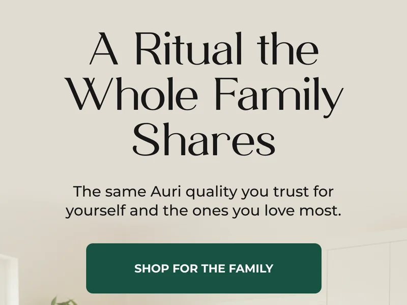 A Ritual the Whole Family Shares