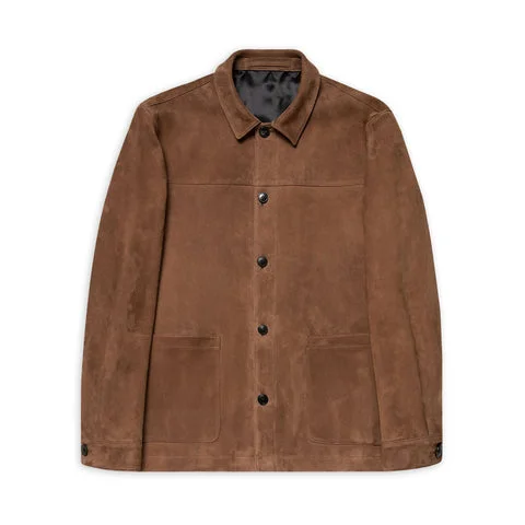 Sunspel Suede Twin Pocket Jacket