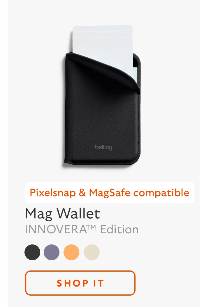 [Product name] Mag Wallet – INNOVERA™ Edition [Starburst] Pixelsnap & MagSafe compatible