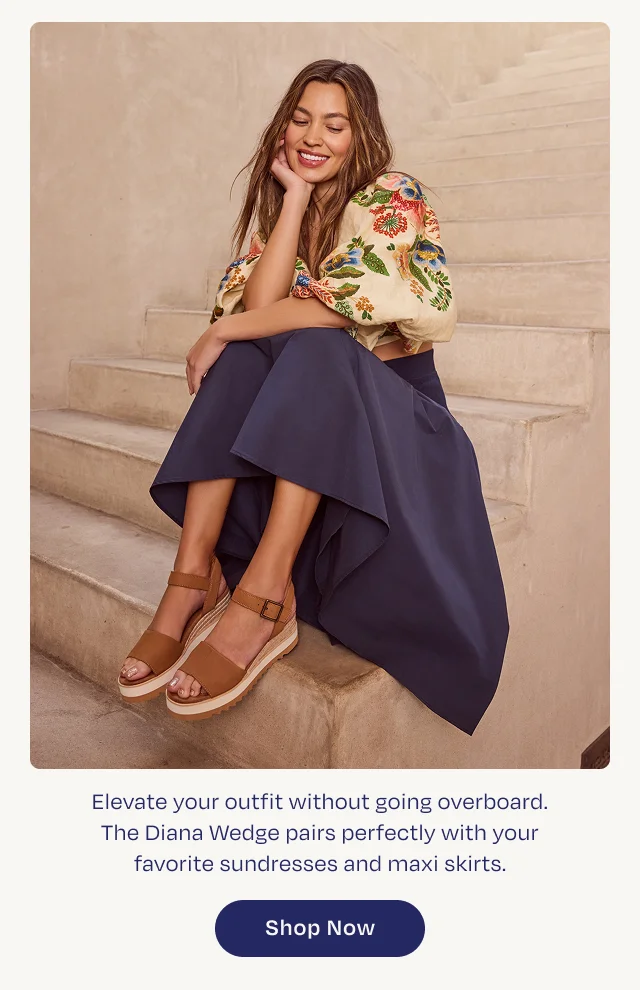 Diana Wedge Sandal - Image