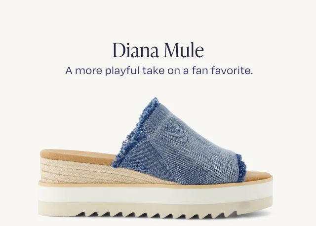 Diana Mule Wedge Sandal - Image