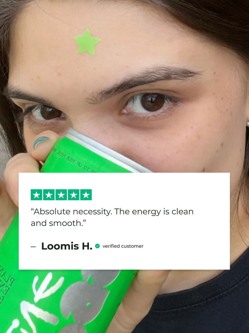 “Absolute necessity. The energy is clean and smooth.”