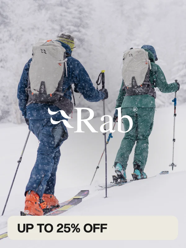 Up to 25% off Rab Up to 25% off Rab